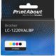 Druckerpatrone kompatibel mit Brother LC-1220VALBP - 4-farbig - Multipack