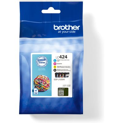 Brother LC-424VAL - 4-farbig - Druckerpatrone - Multipack
