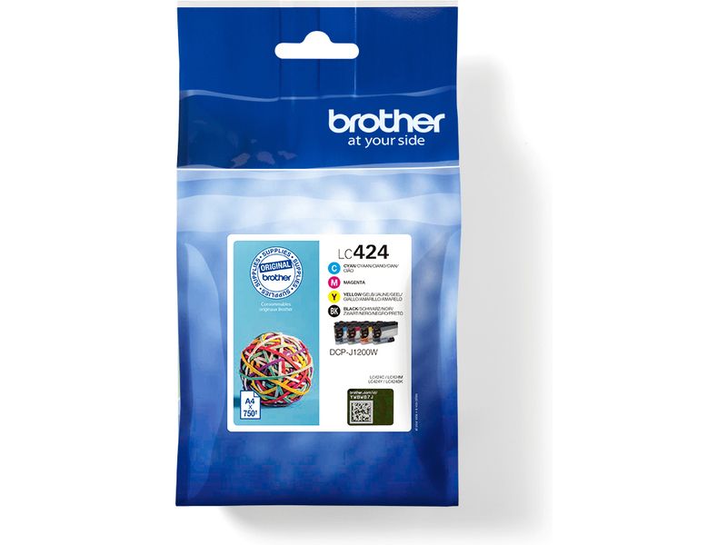 Brother LC-424VAL - 4-farbig - Druckerpatrone - Multipack