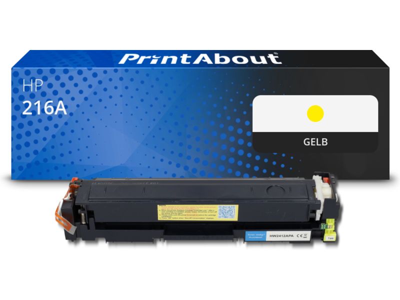 PrintAbout Toner 216A (W2412A) Gelb für HP