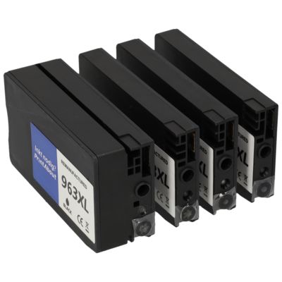 Druckerpatrone kompatibel mit HP 963XL (6ZC70AE) - 4-farbig - Hohe Kapazität - Multipack