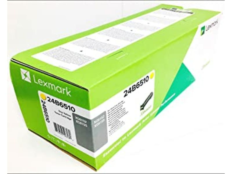 Lexmark 24B6510 (24B650) - Gelb - Toner