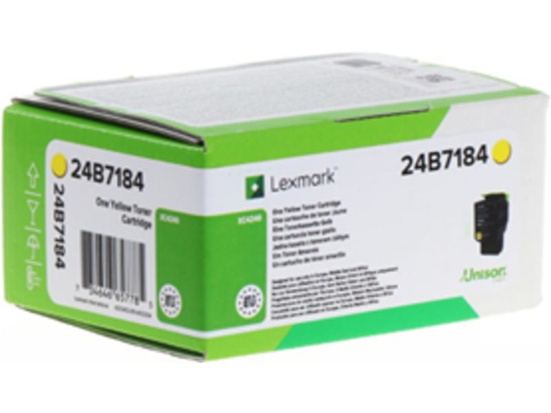 Lexmark 24B7184 - Gelb - Toner