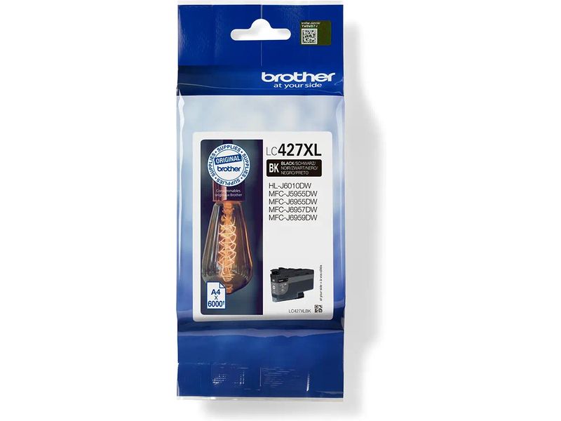Brother LC-427XLBK - Schwarz - Druckerpatrone - Hohe Kapazität