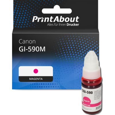 Druckerpatrone kompatibel mit Canon GI-590M - Magenta