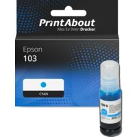 Druckerpatrone kompatibel mit Epson 103 (C13T00S24A) - Cyan