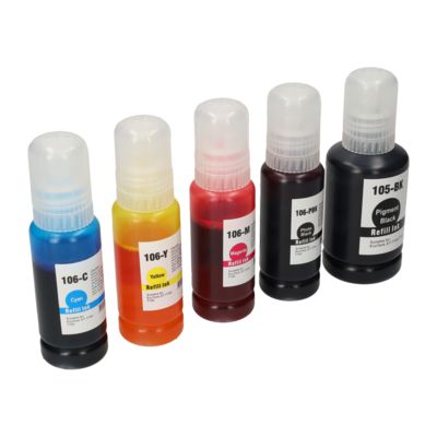Druckerpatrone kompatibel mit Epson T00Q140/R140/240/340/440 (105) - 5-farbig - Multipack