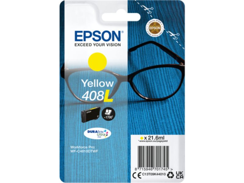 Epson 408L (C13T09K44010) - Gelb - Druckerpatrone - Hohe Kapazität