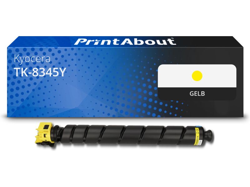PrintAbout Toner TK-8345Y Gelb für Kyocera