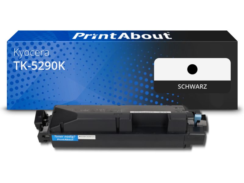 PrintAbout Toner TK-5290K Schwarz für Kyocera