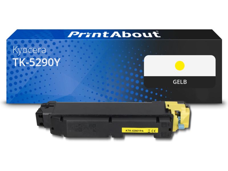 PrintAbout Toner TK-5290Y Gelb für Kyocera