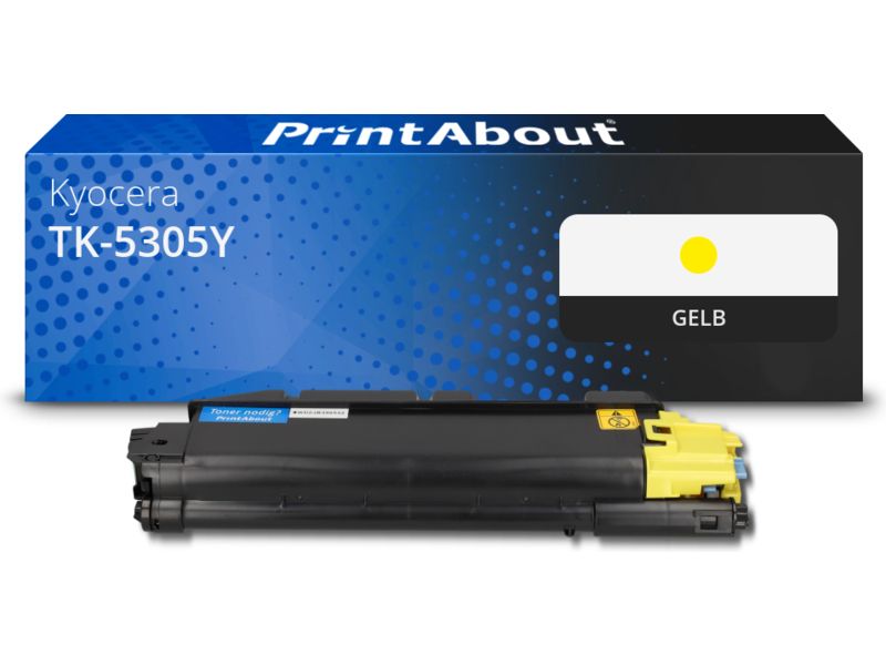 PrintAbout Toner TK-5305Y Gelb für Kyocera