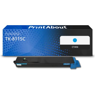 Toner kompatibel mit Kyocera TK-8115C - Cyan