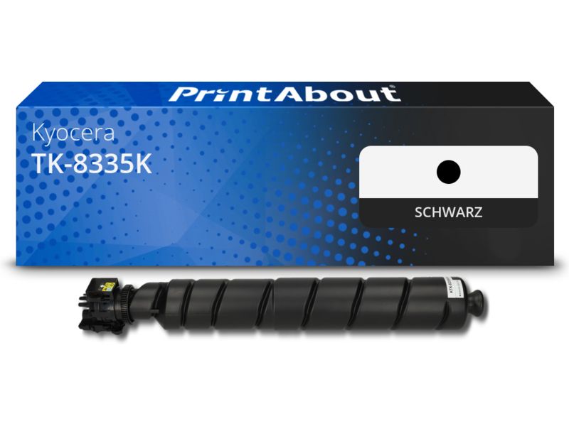 PrintAbout Toner TK-8335K Schwarz für Kyocera