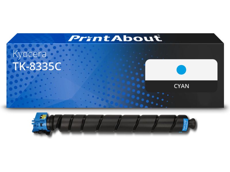 PrintAbout Toner TK-8335C Cyan für Kyocera
