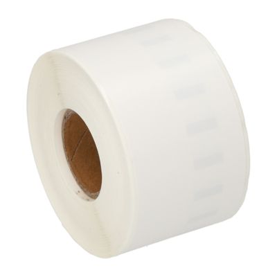 Etikettenrolle kompatibel mit Dymo 99018 (S0722470) - (38 mm x 190 mm) - Schwarz auf weiß