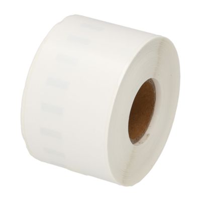 Etikettenrolle kompatibel mit Dymo 99018 (S0722470) - (38 mm x 190 mm) - Schwarz auf weiß