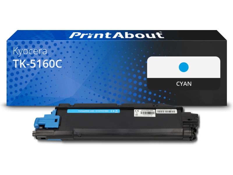 PrintAbout Toner TK-5160C Cyan für Kyocera