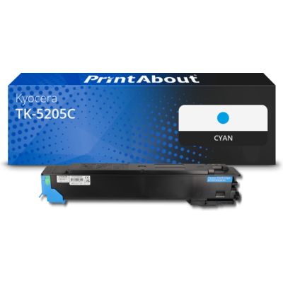 Toner kompatibel mit Kyocera TK-5205C - Cyan
