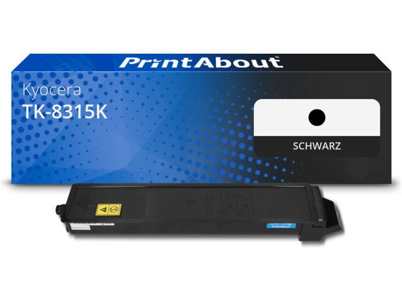 PrintAbout Toner TK-8315K Schwarz für Kyocera