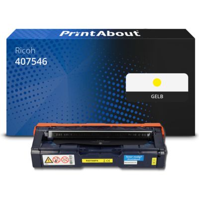 Toner kompatibel mit Ricoh 407546 (SP C250E) - Gelb - Extra hohe Kapazität