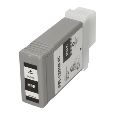 Druckerpatrone kompatibel mit Canon PFI-120MBK - Mattschwarz
