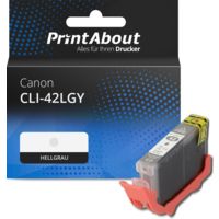 Druckerpatrone kompatibel mit Canon CLI-42LGY - Hellgrau