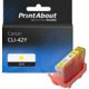 Druckerpatrone kompatibel mit Canon CLI-42Y - Gelb