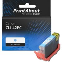Druckerpatrone kompatibel mit Canon CLI-42PC - Fotocyan