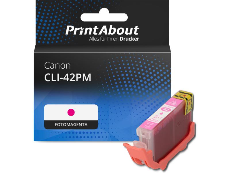 PrintAbout Druckerpatrone CLI-42PM Fotomagenta für Canon