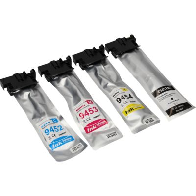 Druckerpatrone kompatibel mit Epson T9451/52/53/54 - 4-farbig - Hohe Kapazität - Multipack
