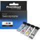 Druckerpatrone kompatibel mit Epson T9451/52/53/54 - 4-farbig - Hohe Kapazität - Multipack