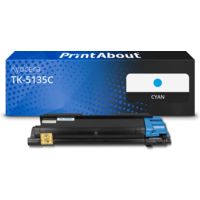 Toner kompatibel mit Kyocera TK-5135C - Cyan