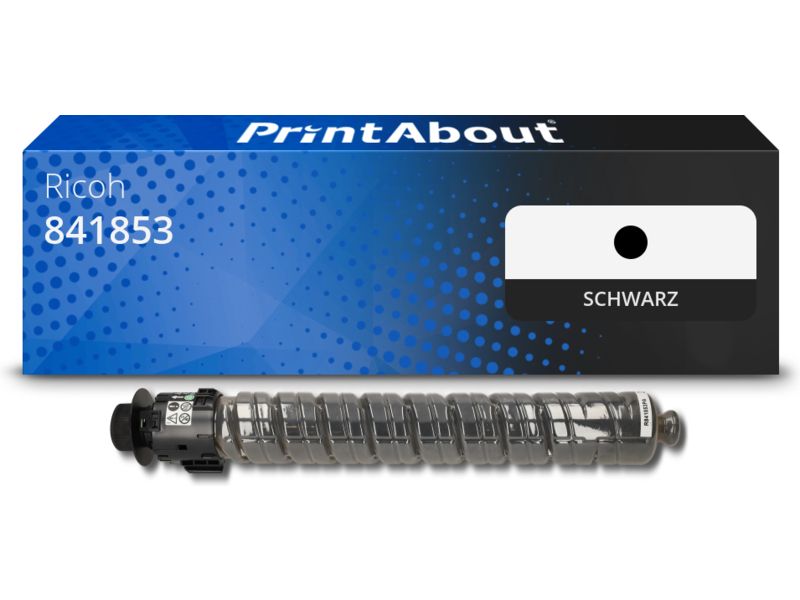 PrintAbout Toner 841853 (MP C6003) Schwarz für Ricoh