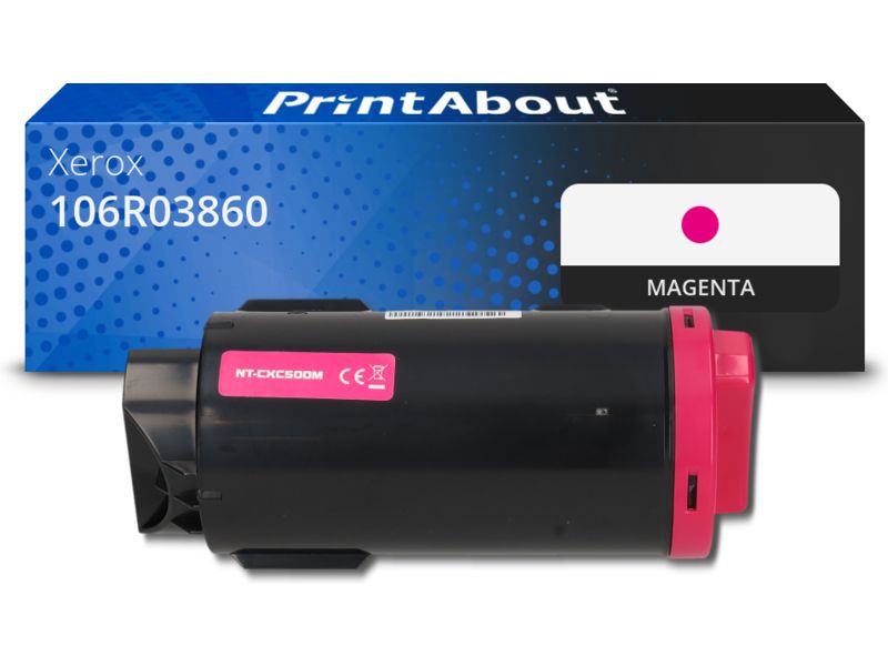 PrintAbout Toner 106R03860 Magenta für Xerox
