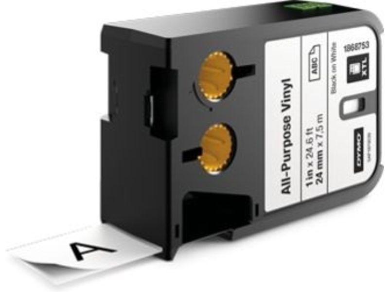 Dymo 1868753 - Schwarz auf weiß - Tape