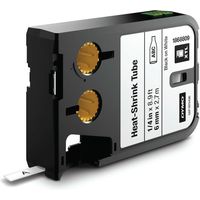 Dymo 1868809 Beschriftungsband Schwarz auf Weiß (6 mm)