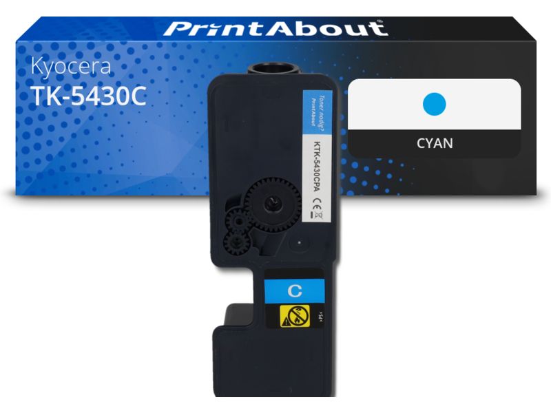 PrintAbout Toner TK-5430C Cyan für Kyocera