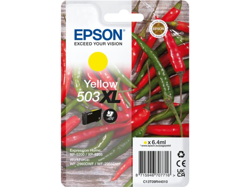 Epson 503XL (C13T09R44010) - Gelb - Druckerpatrone - Hohe Kapazität