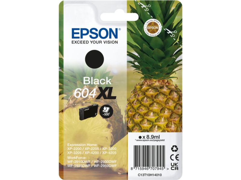 Epson 604XL (C13T10H14010) - Schwarz - Druckerpatrone - Hohe Kapazität