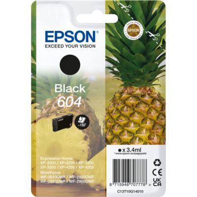 Epson 604 (C13T10G14010) - Schwarz - Druckerpatrone