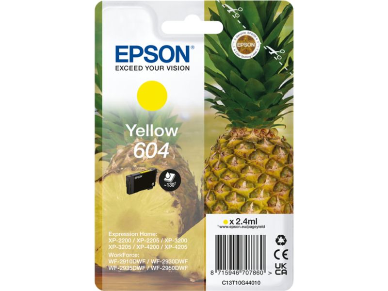 Epson 604 (C13T10G44010) - Gelb - Druckerpatrone