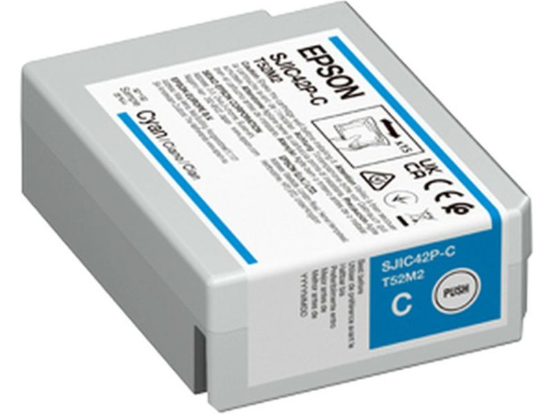Epson SJIC42P (C13T52M240) - Cyan - Druckerpatrone