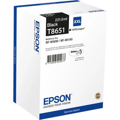 Epson T8651 - Schwarz - Druckerpatrone - Extra hohe Kapazität