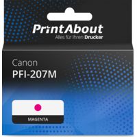 Druckerpatrone kompatibel mit Canon PFI-207M - Magenta