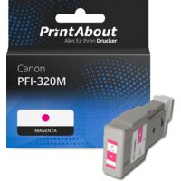 Druckerpatrone kompatibel mit Canon PFI-320M - Magenta - Hohe Kapazität