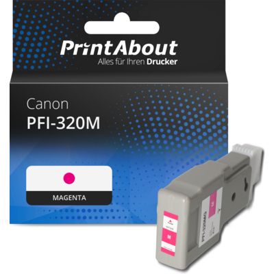 Druckerpatrone kompatibel mit Canon PFI-320M - Magenta - Hohe Kapazität