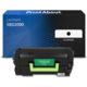 Toner kompatibel mit Lexmark 58D2000 - Schwarz