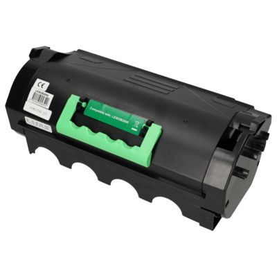 Toner kompatibel mit Lexmark 63B2000 - Schwarz