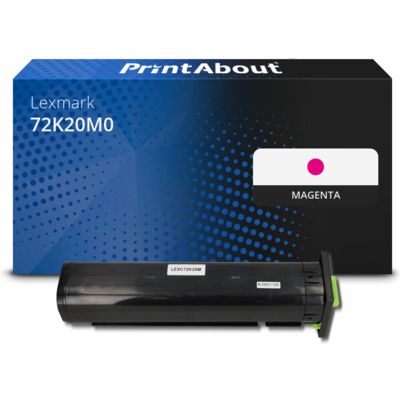 Toner kompatibel mit Lexmark 72K20M0 - Magenta